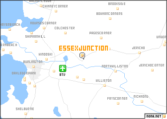 map of Essex Junction