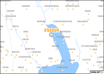 map of Éssoun