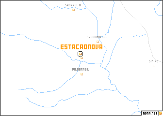 map of Estação Nova