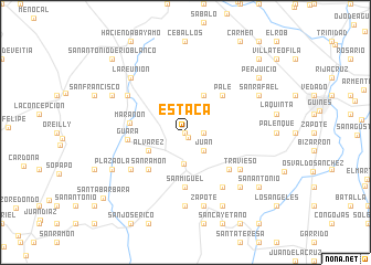 map of Estaca