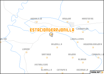 map of Estación de Arjonilla