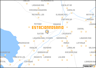 map of Estación Rosario