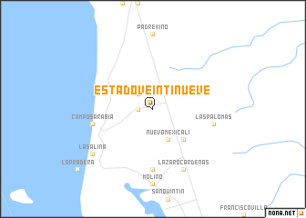 map of Estado Veintinueve