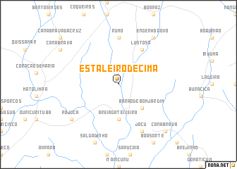 map of Estaleiro de Cima