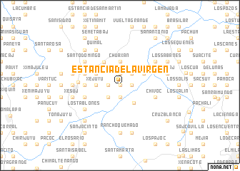 map of Estancia de La Virgen