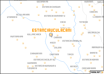 map of Estancia Ucu Lacani
