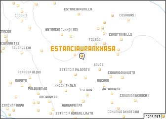 map of Estancia Uran Khasa
