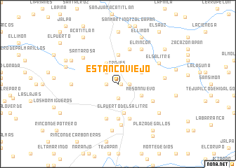 map of Estanco Viejo