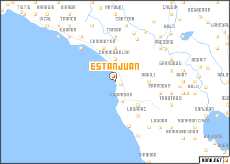 map of Estanjuan