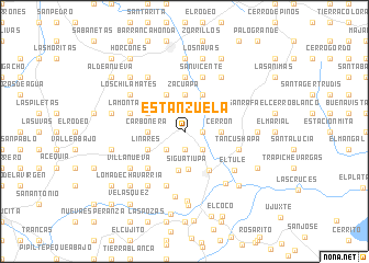 map of Estanzuela