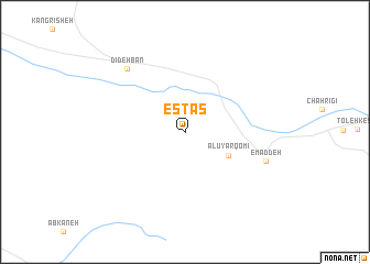 map of Estās