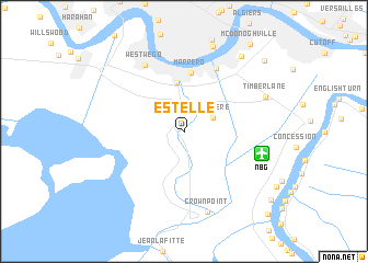 map of Estelle