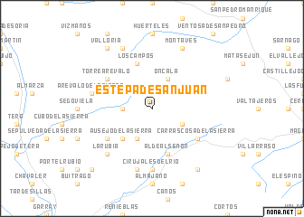 map of Estepa de San Juan