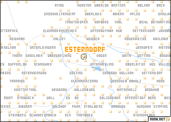 map of Esterndorf