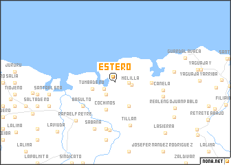 map of Estero
