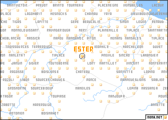 map of Ester