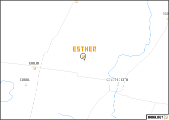 map of Esther