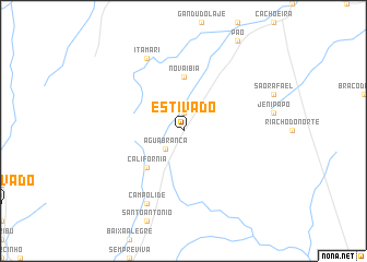 map of Estivado