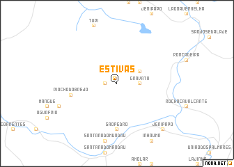 map of Estivas