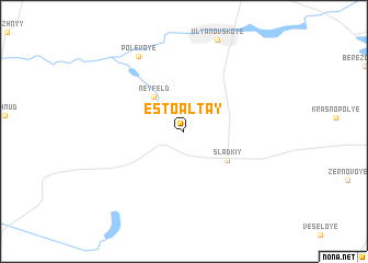 map of Esto-Altay