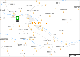 map of Estrella