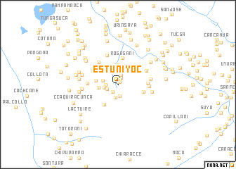 map of Estuniyoc