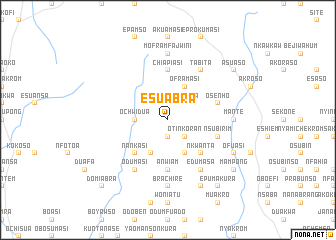 map of Esuabra