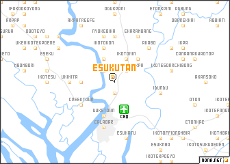 map of Esuk Utan