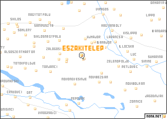 map of Északi Telep