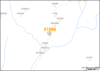 map of Etaba