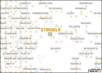 map of Etanwela