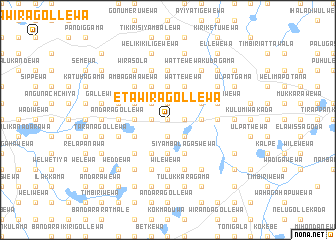map of Etawiragollewa