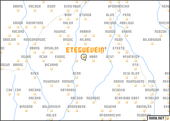 map of Etegueveiñ
