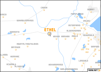 map of Ethel