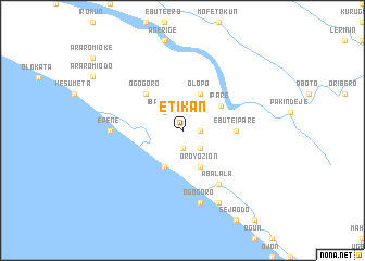 map of Etikan