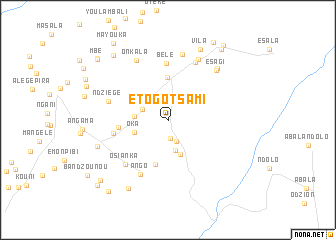 map of Etogo Tsami