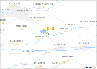 map of Etoko
