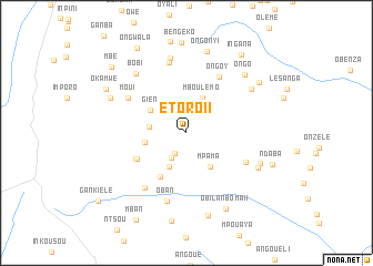 map of Etoro II