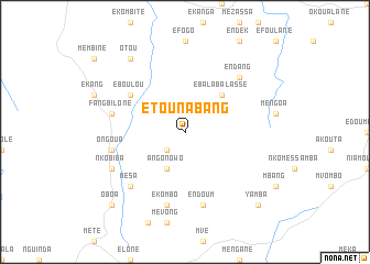 map of Etounabang
