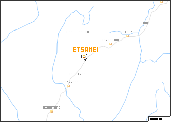 map of Etsamé I
