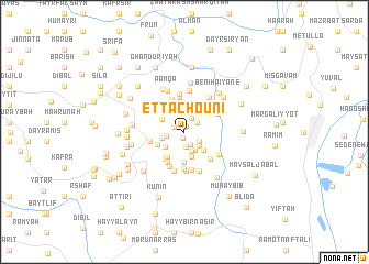 map of Et Tachoûni