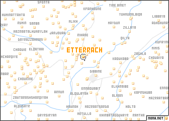 map of Et Terrâch