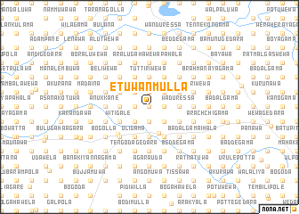 map of Etuwanmulla