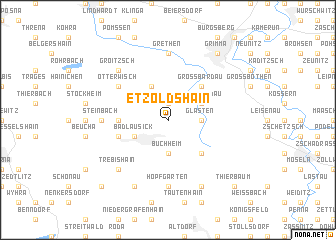 map of Etzoldshain
