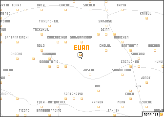 map of Euan