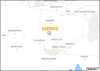 map of Eubanks