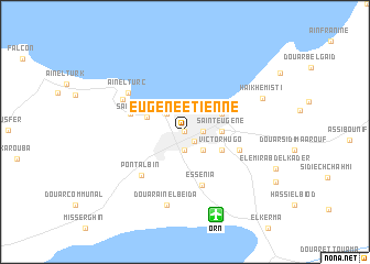 map of Eugène Étienne