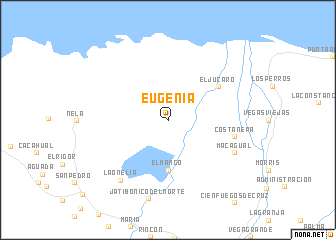 map of Eugenia