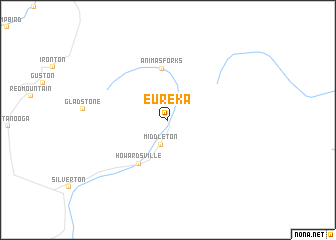 map of Eureka