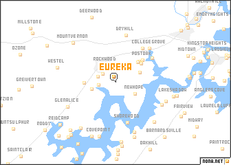 map of Eureka